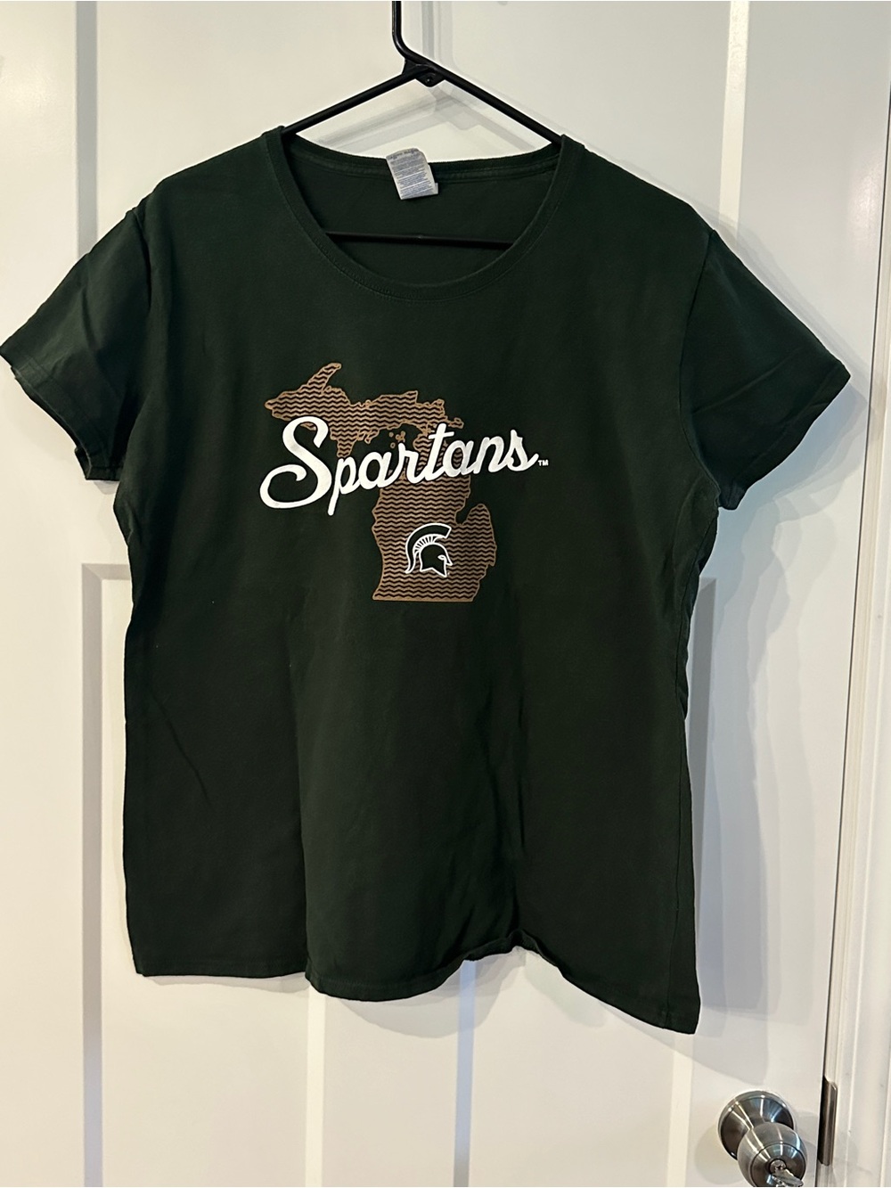 Michigan State Spartans MSU women’s t-shirt Gildan XL